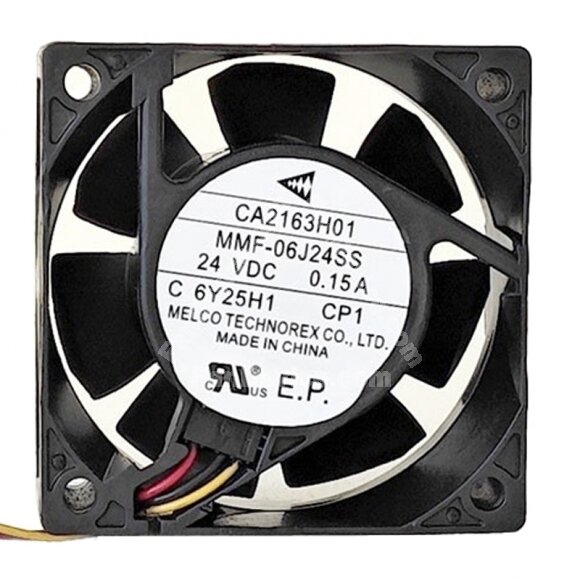 Mitsubishi MMF-06J24SS CP1 CA2163H01 DC 24V 0.15A 6025 Axial Cooling Fan
