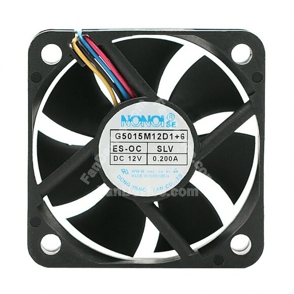 NONOI G5015M12D1+6 DC 12V 0.200A 2 Wires / 3 Wires / 4 Wires Axial Cooling Fan