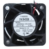 NMB 4028DA-12Q-AAF DC 12V 0.35A 4028 Axial Cooling Fan