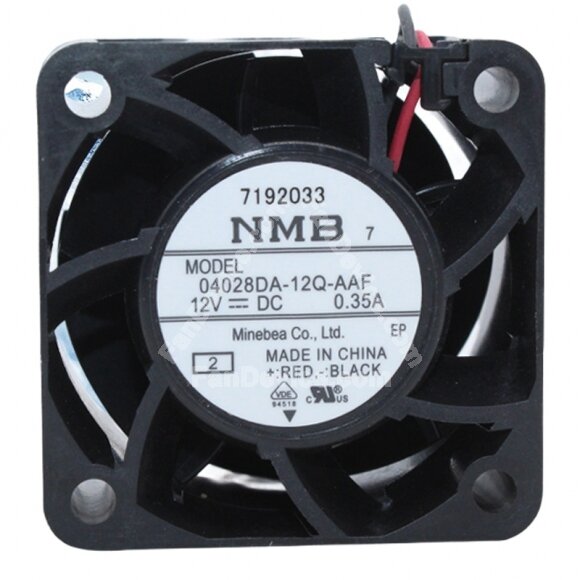 NMB 4028DA-12Q-AAF DC 12V 0.35A 4028 Axial Cooling Fan