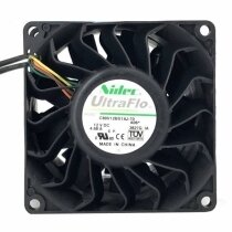 Nidec C80V12BS1AJ-70 DC 12V 4.68A 8 Wires Axial Cooling Fan
