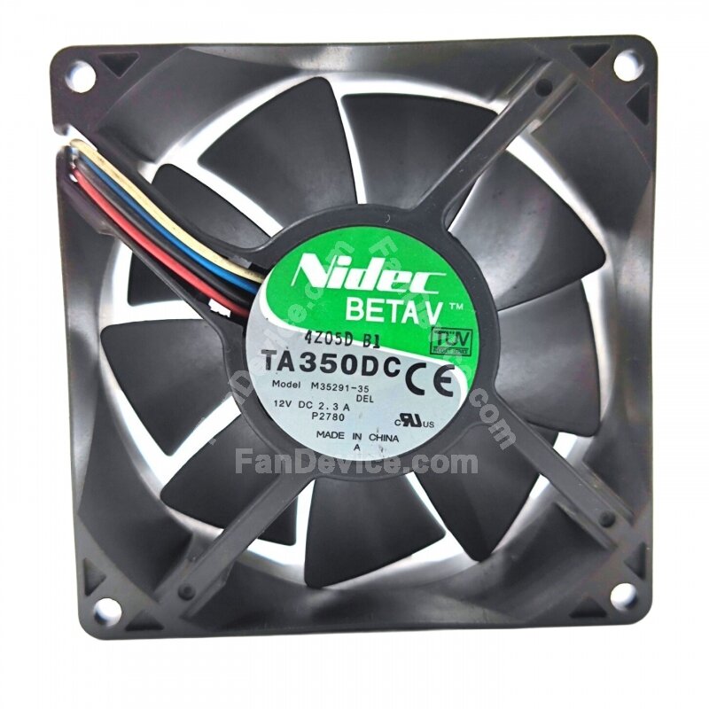 NIDEC TA500DC A34359-58 12V 0.98A Cooling Fan – 12738, Metal, Open Box
