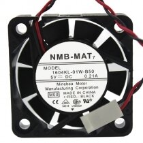 NMB-MAT 1604KL-01W-B50 DC 5V 0.21A 4010 Axial Cooling Fan