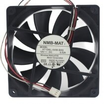 NMB-MAT 4710KL-04W-B49 DC 12V 0.52A 12025 Axial Cooling Fan