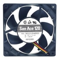 Sanyo Denki San Ace 120 9G1212H4D03 DC 12V 0.31A 12025 Axial Cooling Fan