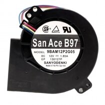 Sanyo Denki San Ace B97 9BAM12P2G05 DC 12V 1.85A 9733 Blower Cooling Fan