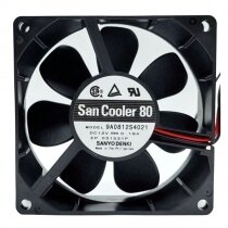 Sanyo Denki San Cooler 80 9A0812S4021 DC 12V 0.18A 8025 Axial Cooling Fan