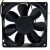 Sanyo Denki San Cooler 80 9A0812S4021 DC 12V 0.18A 8025 Axial Cooling Fan