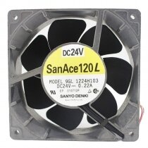 Sanyo Denki San Ace 120L 9GL1224H103 DC 24V 0.22A 12038 Axial Cooling Fan