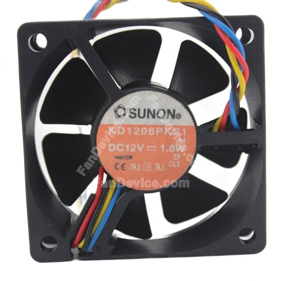Sunon KD1206PKS1 H DC 12V 1.8W 6020 Axial Cooling Fan