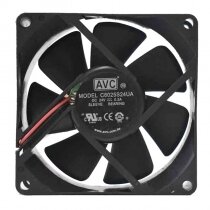 AVC C8025S24UA DC 24V 0.3A 8025 Axial Sleeve Bearing Cooling Fan