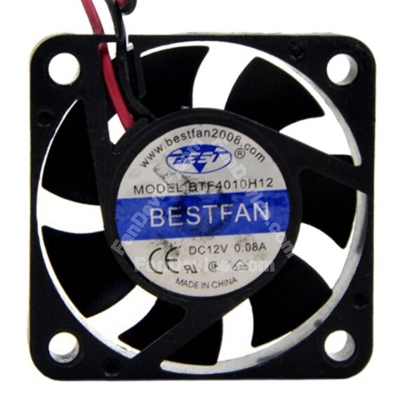 BEST FAN BTF4010H12 DC 12V 0.08A 4010 Axial Cooling Fan