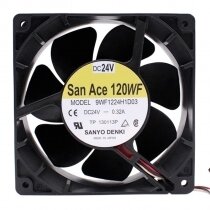 Sanyo Denki 9WF1224H1D03 A90L-0001-0509 DC 24V 0.32A 12038 Axial Cooling Fan