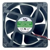YM DA12038B24HR DC 24V 0.60A 12038 Axial Cooling Fan