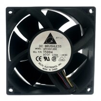 Delta AFC0912DE DC 12V 2.50A 2 Wires / 3 Wires / 4 Wires Axial Cooling Fan