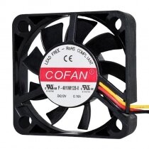 COFAN F-4010M12B-II DC 12V 0.16A 4010 Axial Cooling Fan