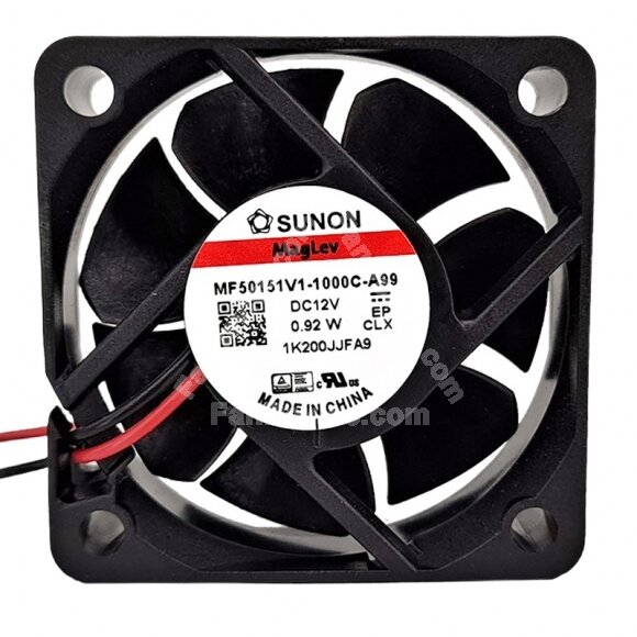 Sunon Maglev MF50151V1-1000C-A99 DC 12V 0.92W 5015 Axial Cooling Fan