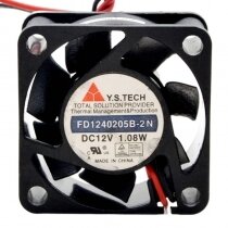 Y.S.TECH FD1240205B-2N DC 12V 1.08W 4020 Axial Cooling Fan