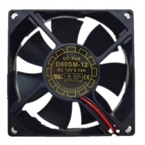 Yate Loon D80SM-12 DC 12V 0.14A 8025 Axial Cooling Fan