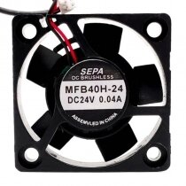 SEPA MFB40H-24 DC 24V 0.04A 4010 Axial Brushless Cooling Fan
