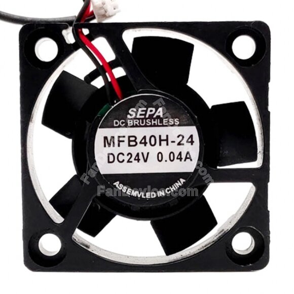 SEPA MFB40H-24 DC 24V 0.04A 4010 Axial Brushless Cooling Fan