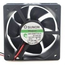 Sunon GM1206PTV3-A DC 12V 0.6W 2 Wires / 3 Wires Axial Cooling Fan