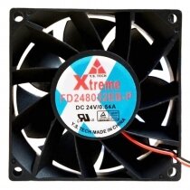 Y.S.TECH Xtreme FD248032EB-P DC 24V 0.54A 2 Wires Axial Cooling Fan
