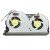 FCN DFS501105PQ0T FFGY DC 5V 0.5A Brushless Laptop Cooling Fan
