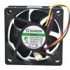 Sunon KDE2406PTV2 DC 24V 1.2W 2 Wires / 3 Wires Axial Cooling Fan