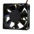 ADDA AD0724HB-A70GL DC 24V 0.13A 2 Wires Axial Cooling Fan