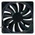 Cooler Master DF1352512FDHN DC 12V 0.60A 13525 Axial Cooling Fan