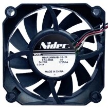 Nidec M60R24MMAB-53J26 DC 24V 0.04A 3 Wires 6015 Axial Cooling Fan