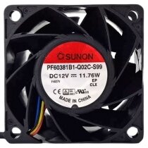 Sunon PF60381B1-Q02C-S99 DC 12V 11.76W 4 Wires PWM Axial Cooling Fan