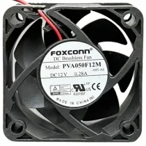 Foxconn PVA050F12M 12V 0.28A 2 Wires Brushless Axial Fan