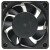 DONGWEIFENG EFC-06E12H 12V 0.21A 2 Wires Axial Fan