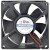 JAMICON KF0825B2HR-R DC 24V 0.13A 8025 Dual Ball Bearing Axial Fan