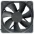 HK FAN AS12025V12 12V 0.36A DC Brushless Axial Cooling Fan