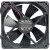 HK FAN AS12025V12 12V 0.36A DC Brushless Axial Cooling Fan