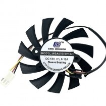 COOL DESHENG WSA07010F12J 12V 0.13A Sleeve Bearing Axial Fan
