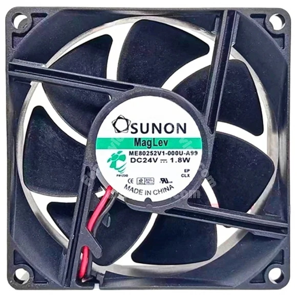 Sunon ME80252V1-000U-A99 24V 1.8W Axial Cooling Fan
