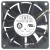 T&T 7025TH12B-MF1 12V 0.85A 4 Wires Axial Cooling Fan