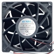 RUNDA RD14050B24SH-S 24V 2.5A 2 Wires Axial Cooling Fan