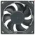 YaLn Fan D80BM-12B 12V 0.18A 2 Wires Axial Cooling Fan