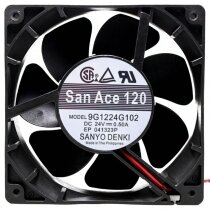 Sanyo 9G1224G102 24V 0.50A 2 / 3 Wires Axial Cooling Fan
