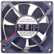 DWPH EFC-08E12D 12V 0.40A 3 Wires Axial Cooling Fan