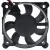HONGHUA HA5010M12B-Z 12V 0.10A 2 Wires Axial Cooling Fan