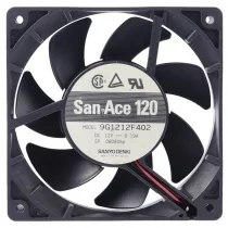 Sanyo 9G1212F402 12V 0.19A 2 Wires Axial Cooling Fan