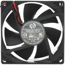 HONGHUA HA8020L12F-Z 12V 0.14A 2 Wires Axial Cooling Fan