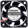 SANONDA KF4015H037R 3.7V 0.50A 2 Wires Axial Cooling Fan