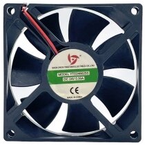 YTD YTD248025S 24V 0.35A 2 Wires Axial Cooling Fan